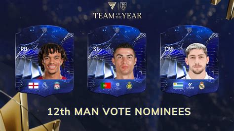 toty 12th man|EA FC 24 TOTY: All Players